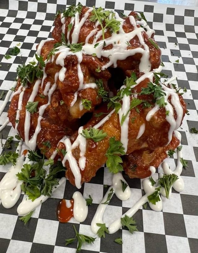 15 Piece Breaded wings.