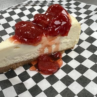 Classic Strawberry Cheesecake